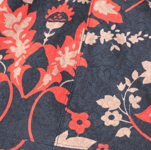 Liu-Jo Jacquard Floral Structured Mini Skirt, Size 4 - Picture 8 of 14